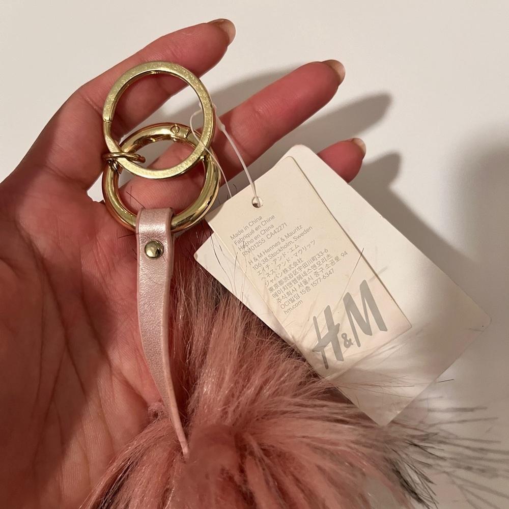 H&M Puffy keychain/ bag charm